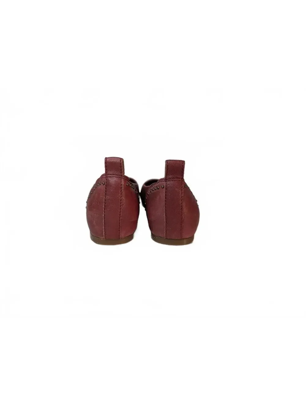 Lucky‎ Brand Cayna Ballet Flats Burgundy Leather Size 6.5